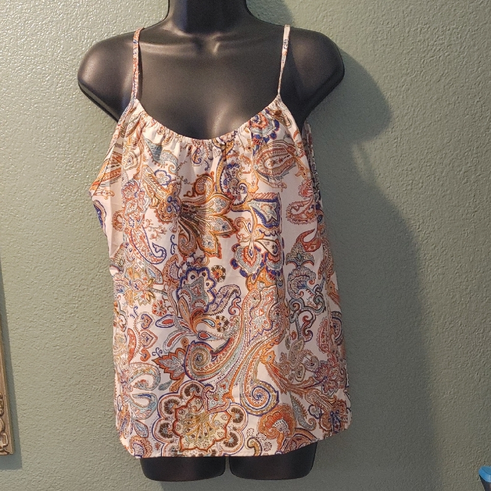 Paisley Print Women's Top